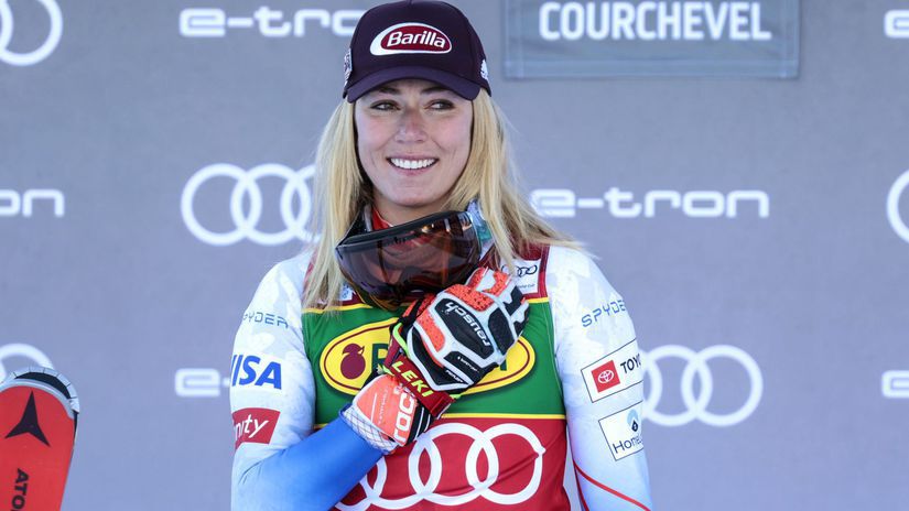 Mikaela Shiffrin lyžovanie