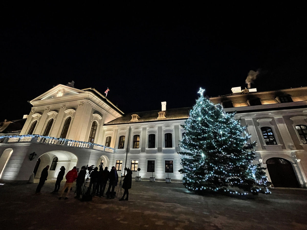 vianočný stromček, Prezidentský palác