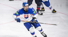 Lotyšsko MS2021 hokej štvrťfinále Slafkovský