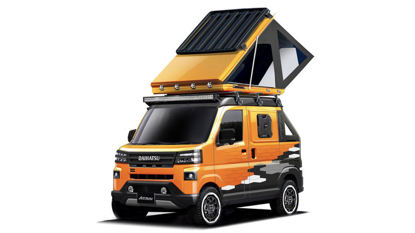 Daihatsu Atrai Deck Camper-TAS2022