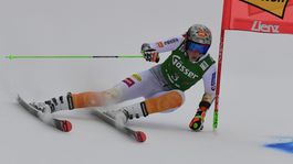 Rakúsko SR šport lyžovanie alpské OS ženy 1. kolo