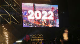 Nový rok 2022, Hong Kong