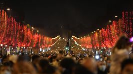Francúzsko, Nový rok 2022, oslavy Paríž