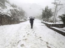 Irán, sneh, zima