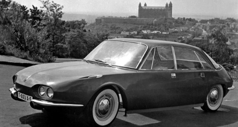 Osobný automobil Tatra T 603 X, ktorý navrhlo...