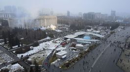 Kazachstan Alma-Ata protest ceny LPG Tokajev