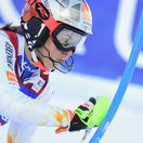 Rakúsko SR šport lyžovanie alpské slalom ženy 1. kolo