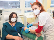 darovanie krvi, Adventná kvapka krvi