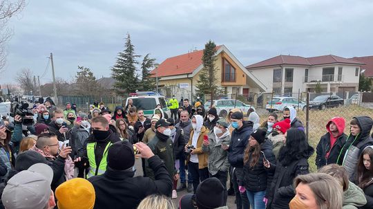 Protest nahnevaných Miloslavčanov v nedeľu 9....