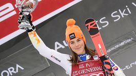 Slovinsko SR šport lyžovanie SP slalom ženy Vlhová triumf