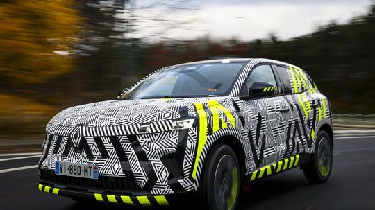 Renault Austral - testovacie prototypy 2022