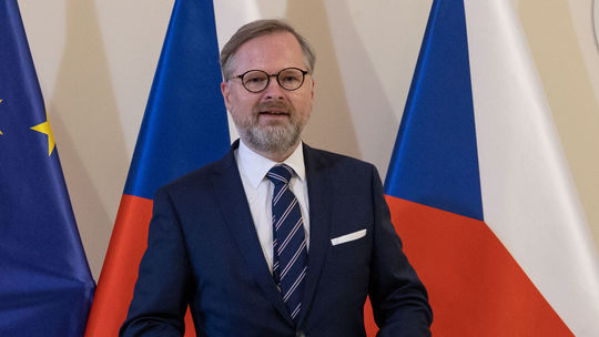 Český premiér Petr Fiala