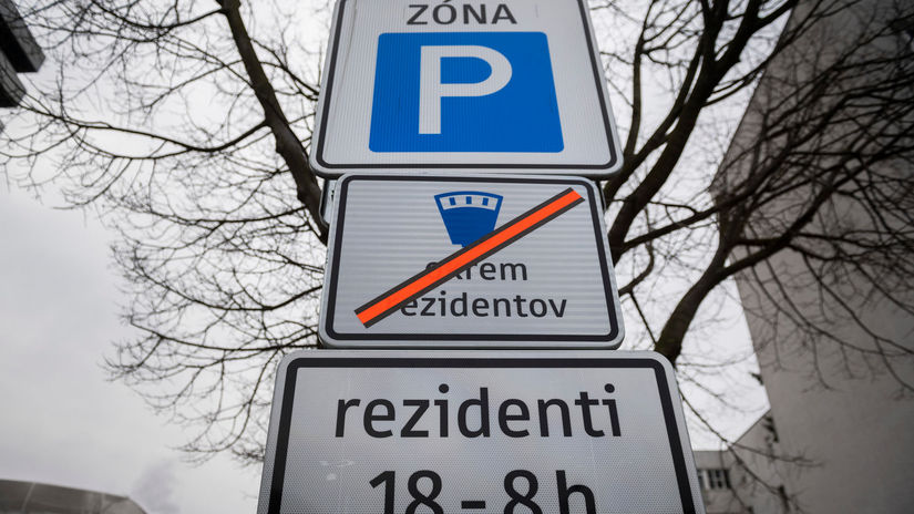 SR Bratislava doprava parkovanie zóny...