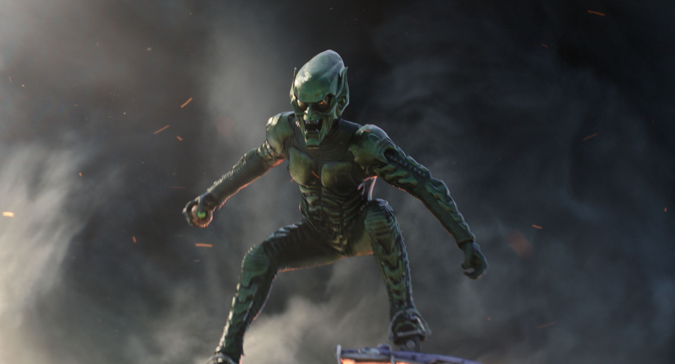Green Goblin vo filme Spider-Man: Bez domova.