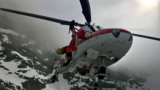 Leteckí záchranári zasahovali v Malej Studenej doline, 29-ročná žena neprežila