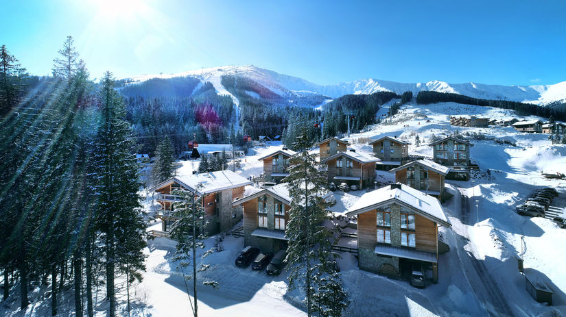 Chalets Apartmány sa nachádzajú priamo v centre...