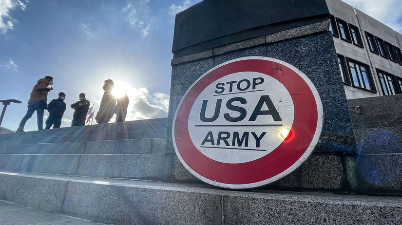 Obranná zmluva s USA / Stop USA Army /