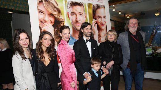 Premiéra filmu Srdce na dlani, zľava: Veronika...