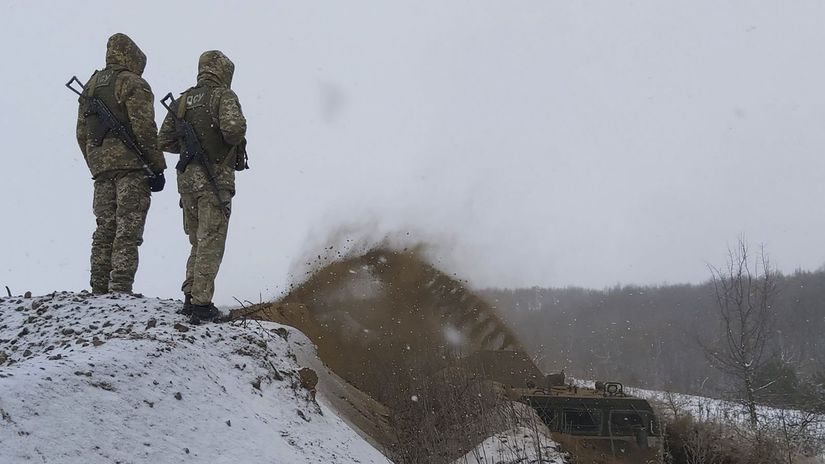 Ukrajina Rusko Hranice Armáda