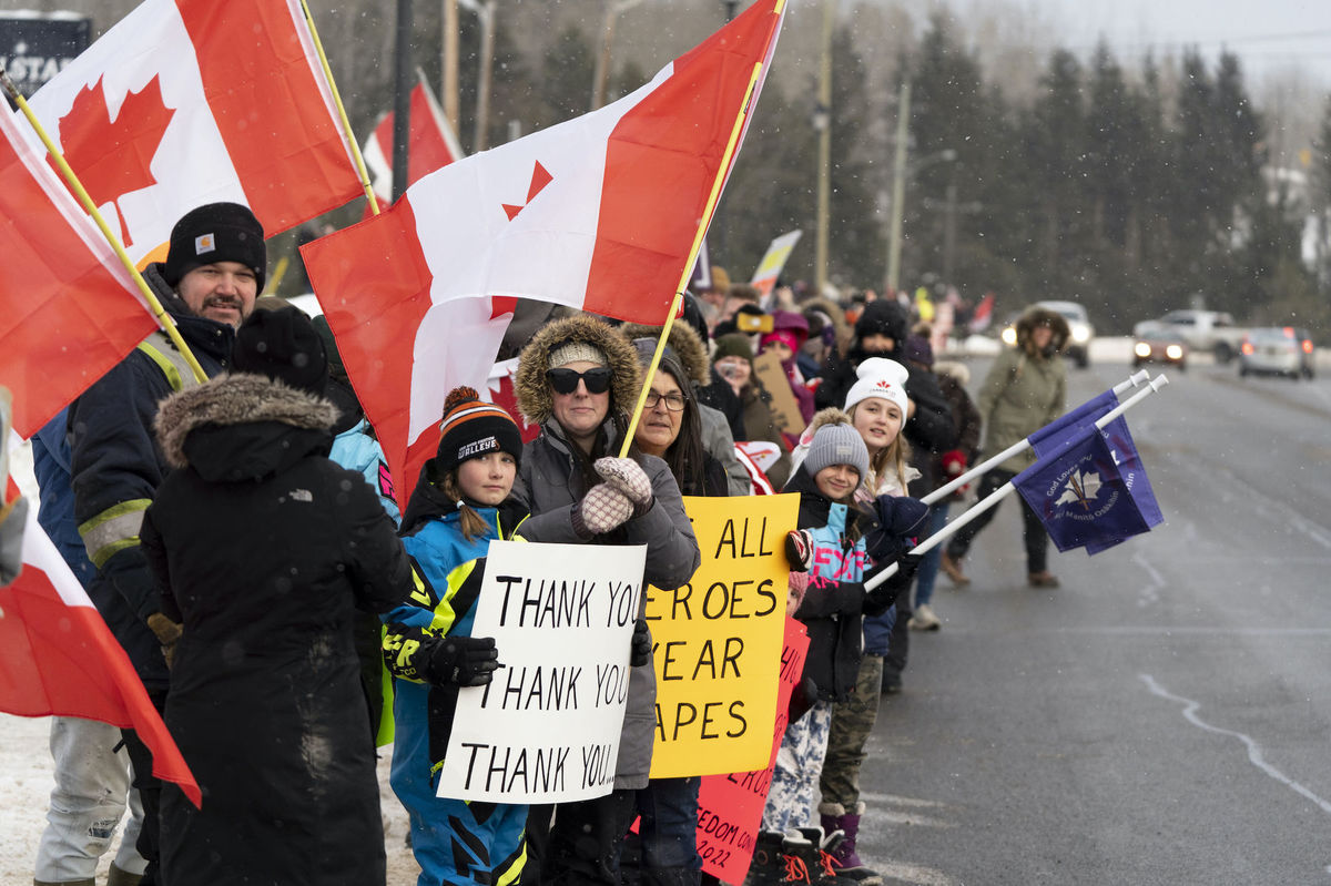 Kanada, kamionisti, protest, očkovanie