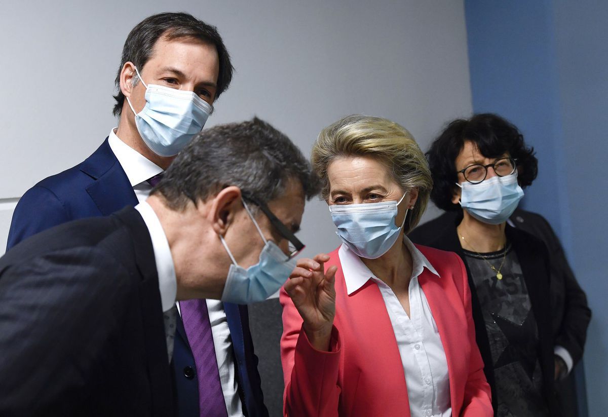 Ursula von der Leyenová Albert Bourla