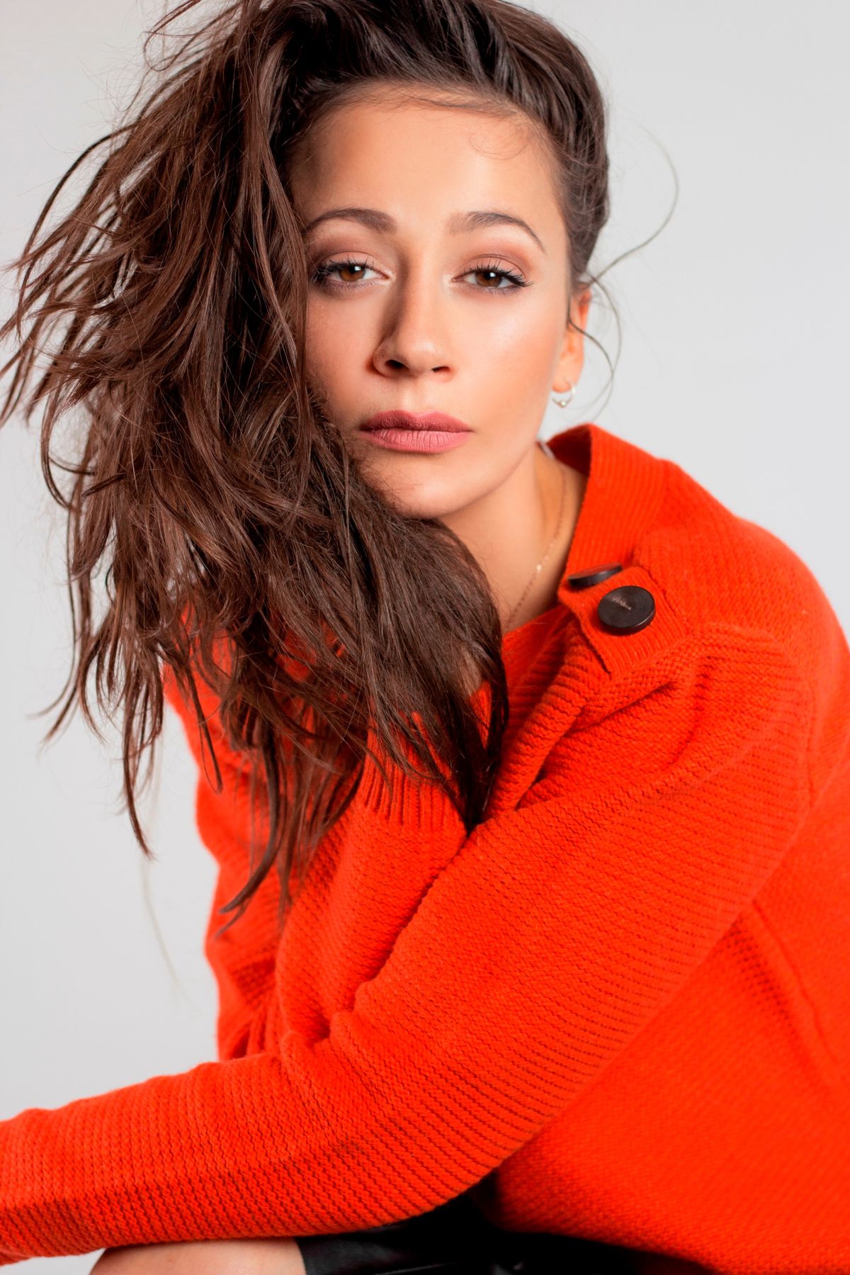 Angelika Sbouli vo fotoateliéri.