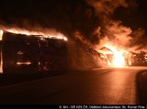 Škoda - požiar v Mladej Boleslavi