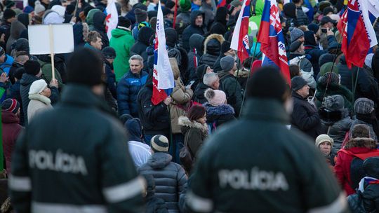 V Bratislave sa konali protesty proti dohode s USA