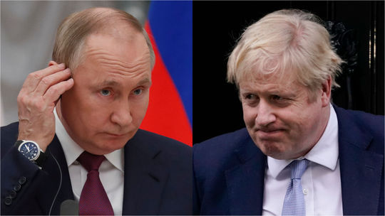 Johnson telefonoval s Putinom o riešení ukrajinskej krízy