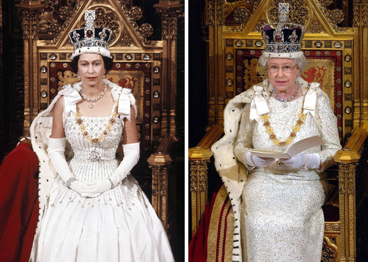 Britská kráľovná Alžbeta II. na kombinovanej...