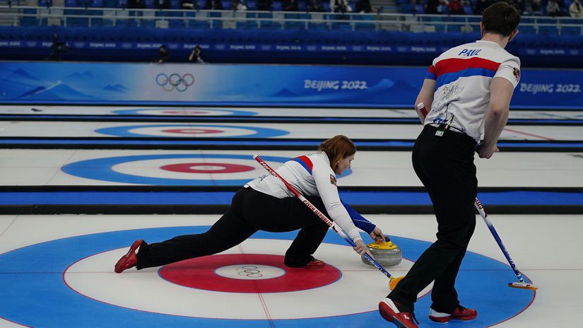 Curling miešané tímy