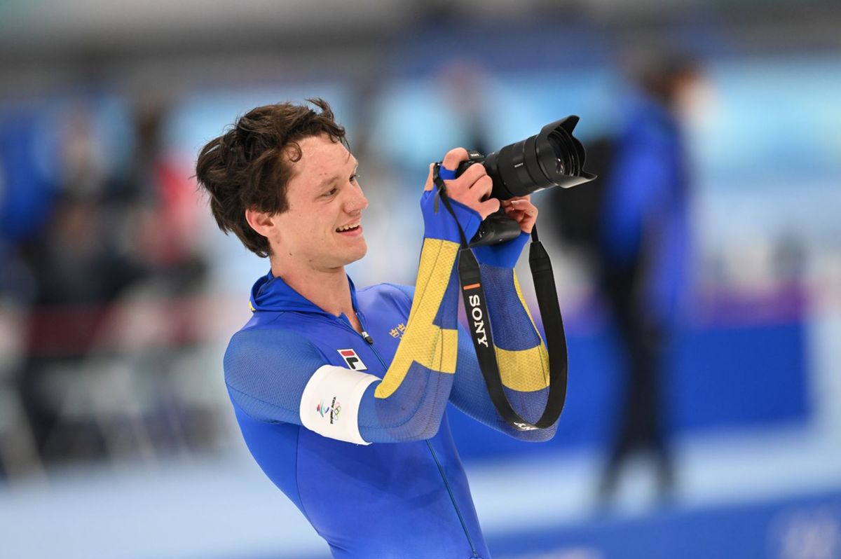 Nils van der Poel po zisku olympijského zlata v...