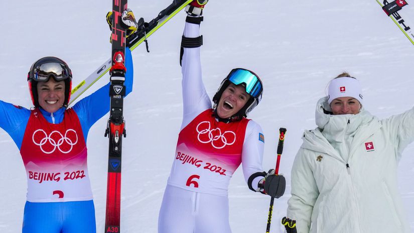 Víťazka obrovského slalomu v Pekingu Sara...