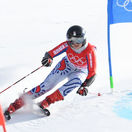 Čína Peking ZOH2022 alpské lyžovanie Obrovský slalom