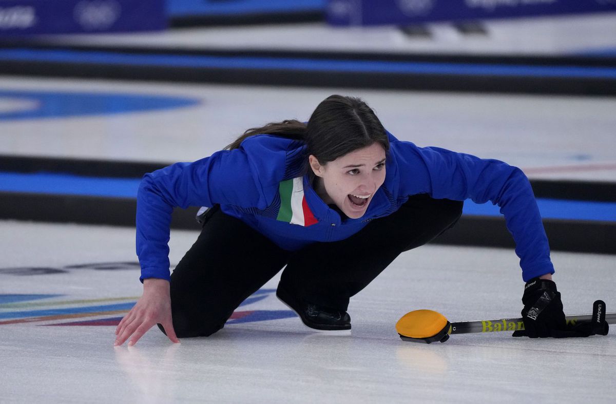 Talianska curlerka Stefania Constantiniová.