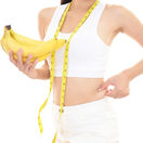 banán, žena diéta, chudnutie, hmotnosť