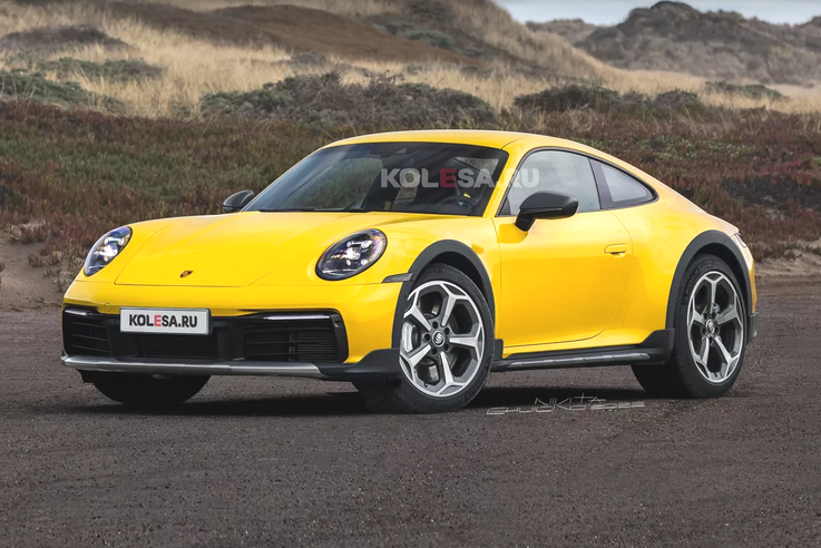 A takto si Porsche 911 Dakar predstavuje známy...