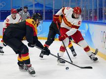 Beijing Olympics Ice Hockey čína nemecko