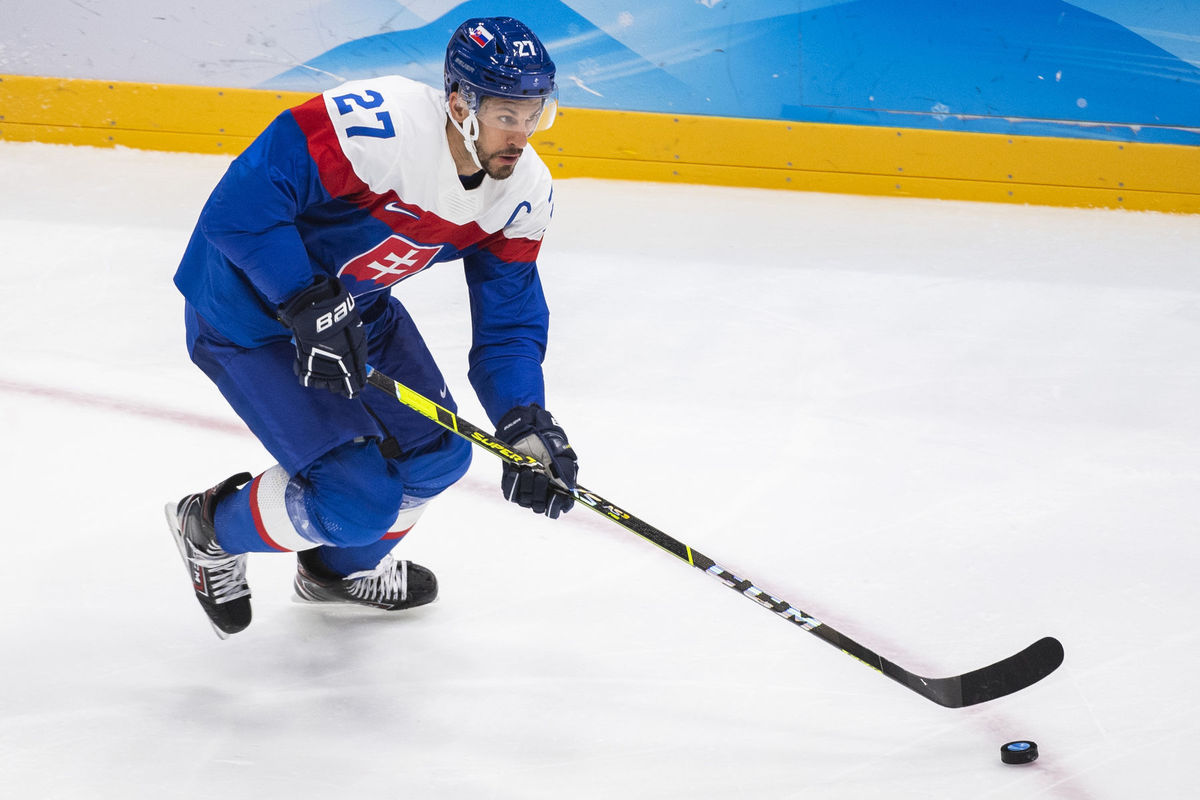 Kapitán Slovenska Marek Hrivík.