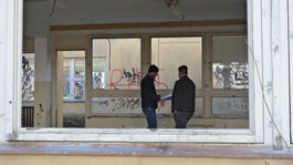 Búranie bývalej školy v Piešťanoch