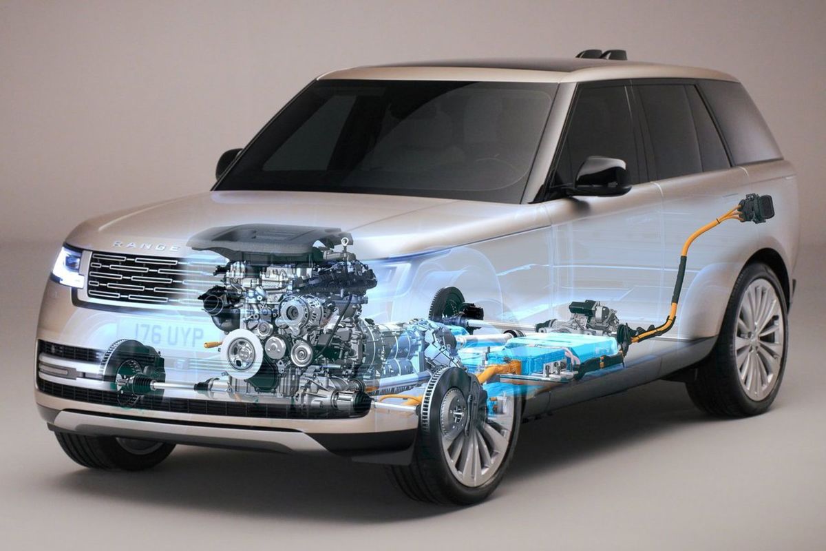 Luxusný plug-in hybridný Range Rover P440e PHEV...
