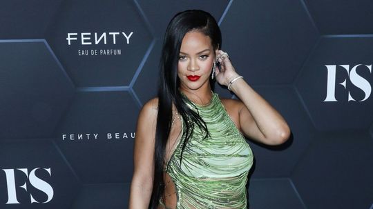 Speváčka Rihanna na akcii Fenty Beauty And...