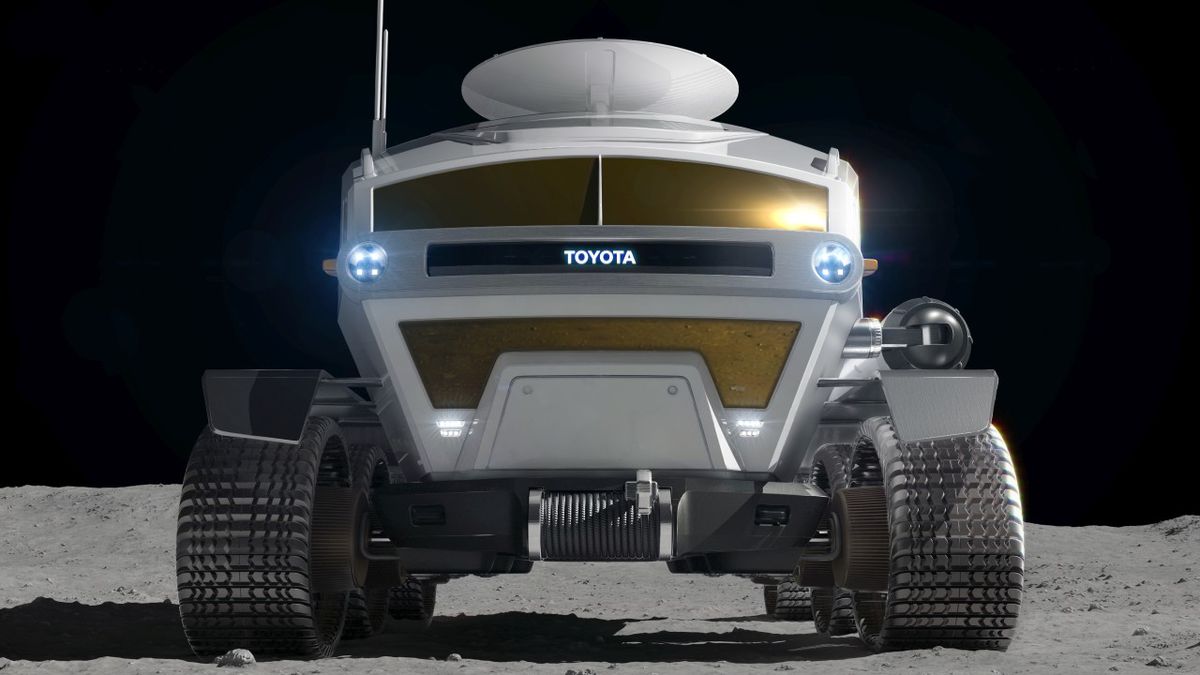 Toyota Lunar Cruiser je určený pre prieskum...