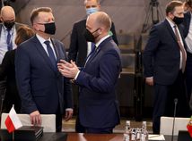 Belgicko NATO Ukrajiny ministri obrany