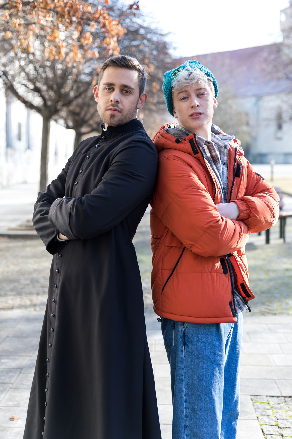 Zaujímavosťou nového slovenského seriálu je...
