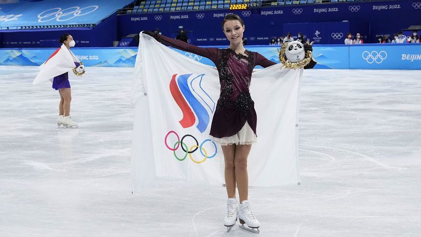 Peking 2022 Anna Ščerbakovová