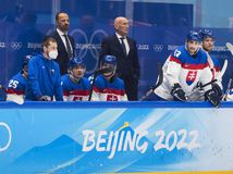 Čína Peking ZOH2022 hokej semifinále Fínsko Slovensko