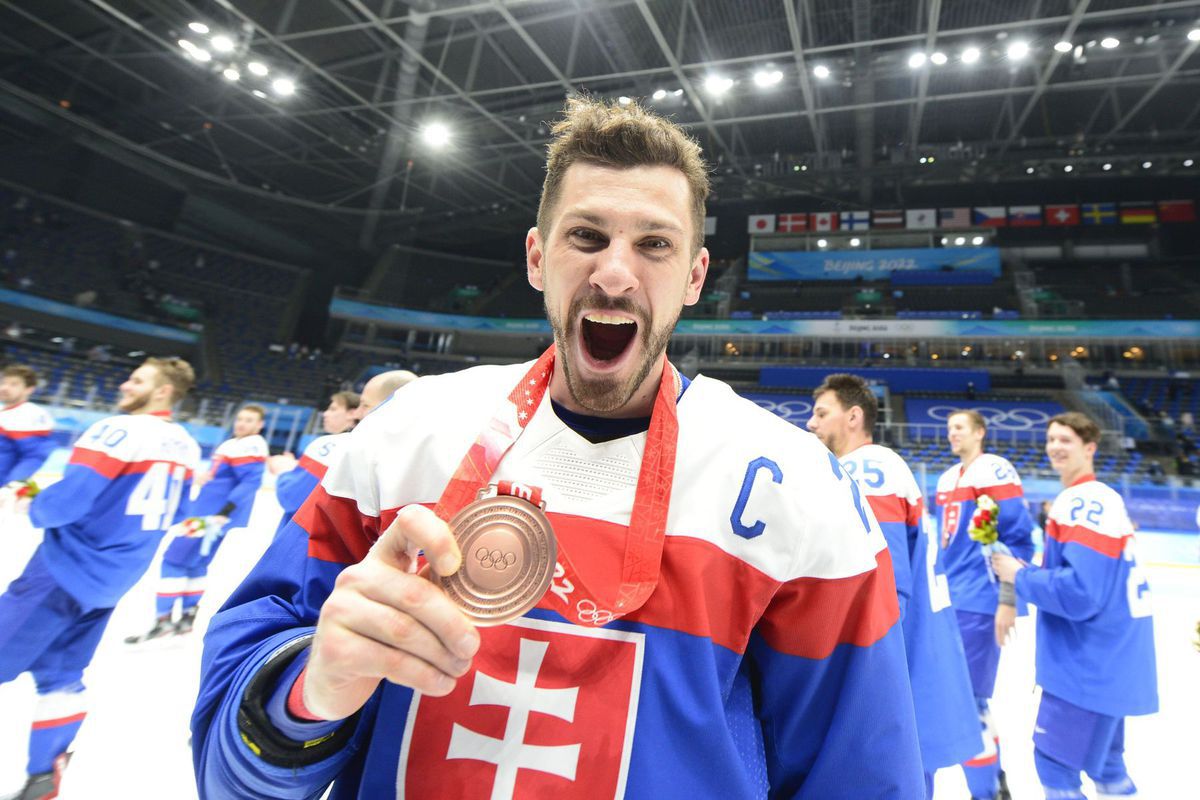 Marek Hrivík na olympiáde v Pekingu.