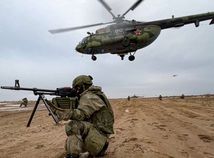 Rusko Bielorusko manévre vojak