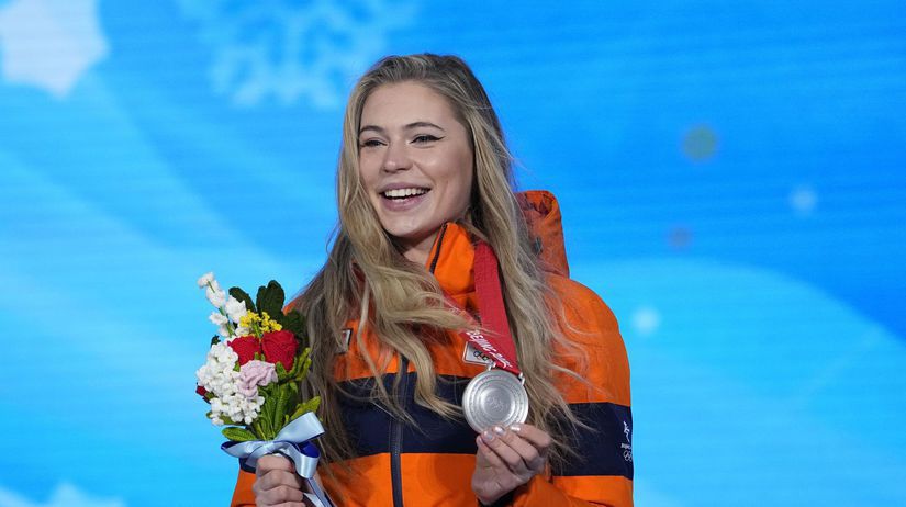 Jutta Leerdamová na ZOH v Pekingu 2022.